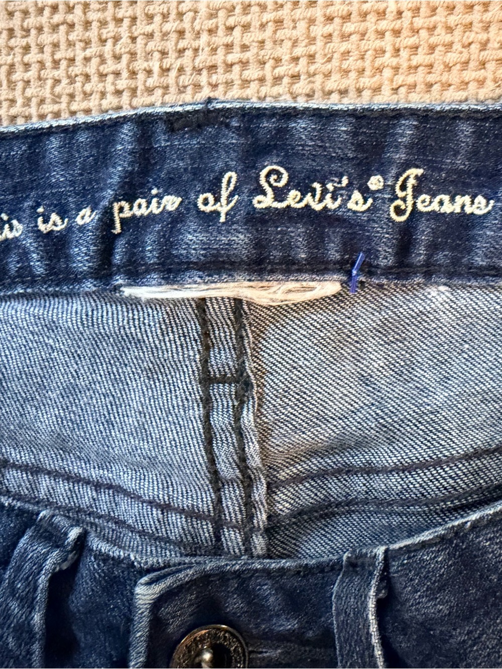 Levi's RARE 2007/Y2k vintage organic cotton boot cut jeans